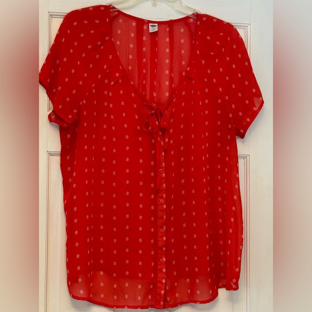 Red Women's Top